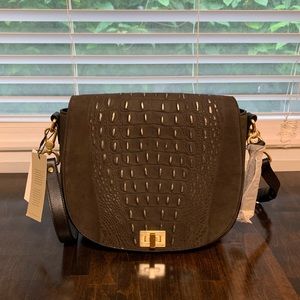 NWT - Brahmin Sonny Iron Wilmington - Color: Iron